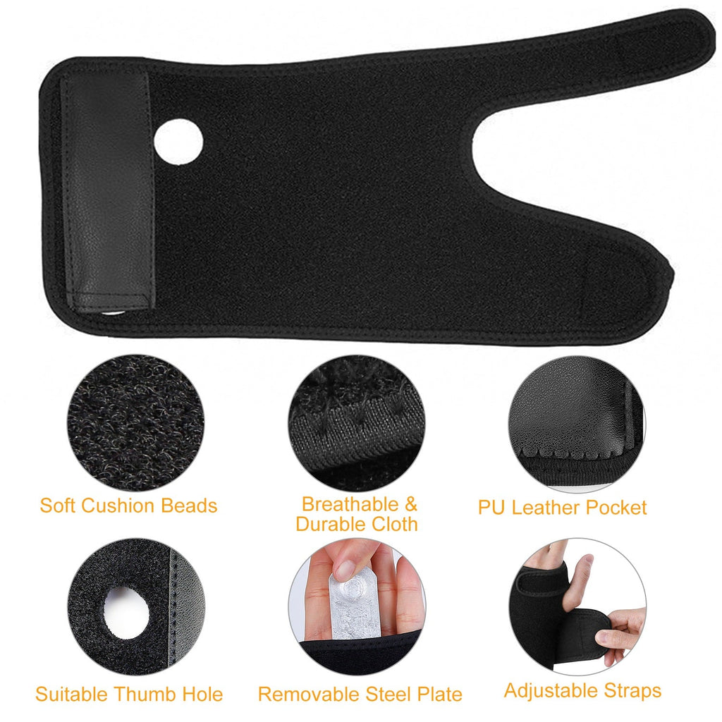 Wrist Support Brace with Splint – Recovery & Active Support for Left or Right Wrist